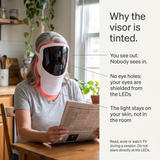 Moranoir™ LED Light Therapy Mask | Face & Neck