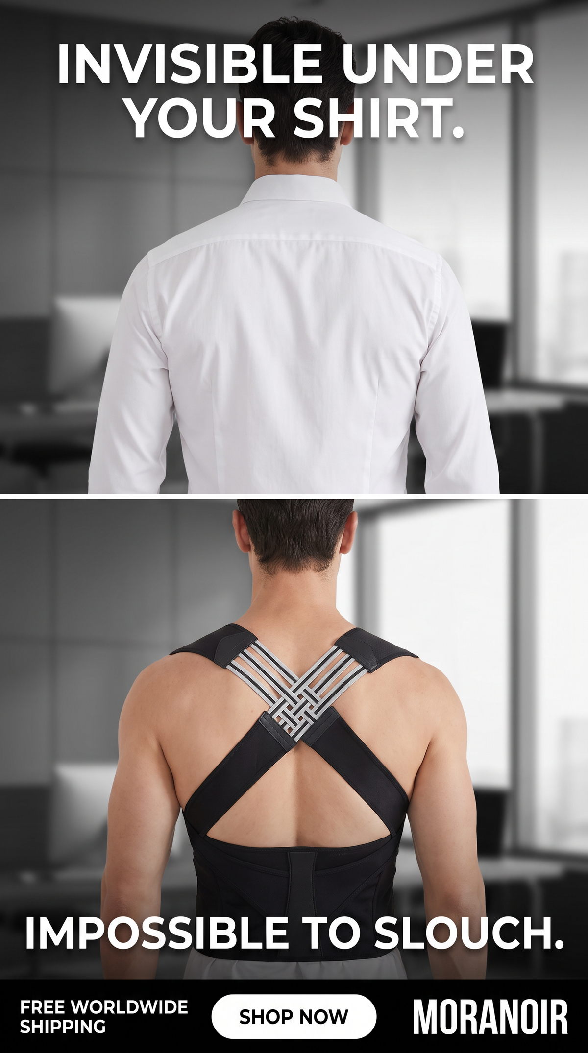 Moranoir ad image 05 - invisible under shirt